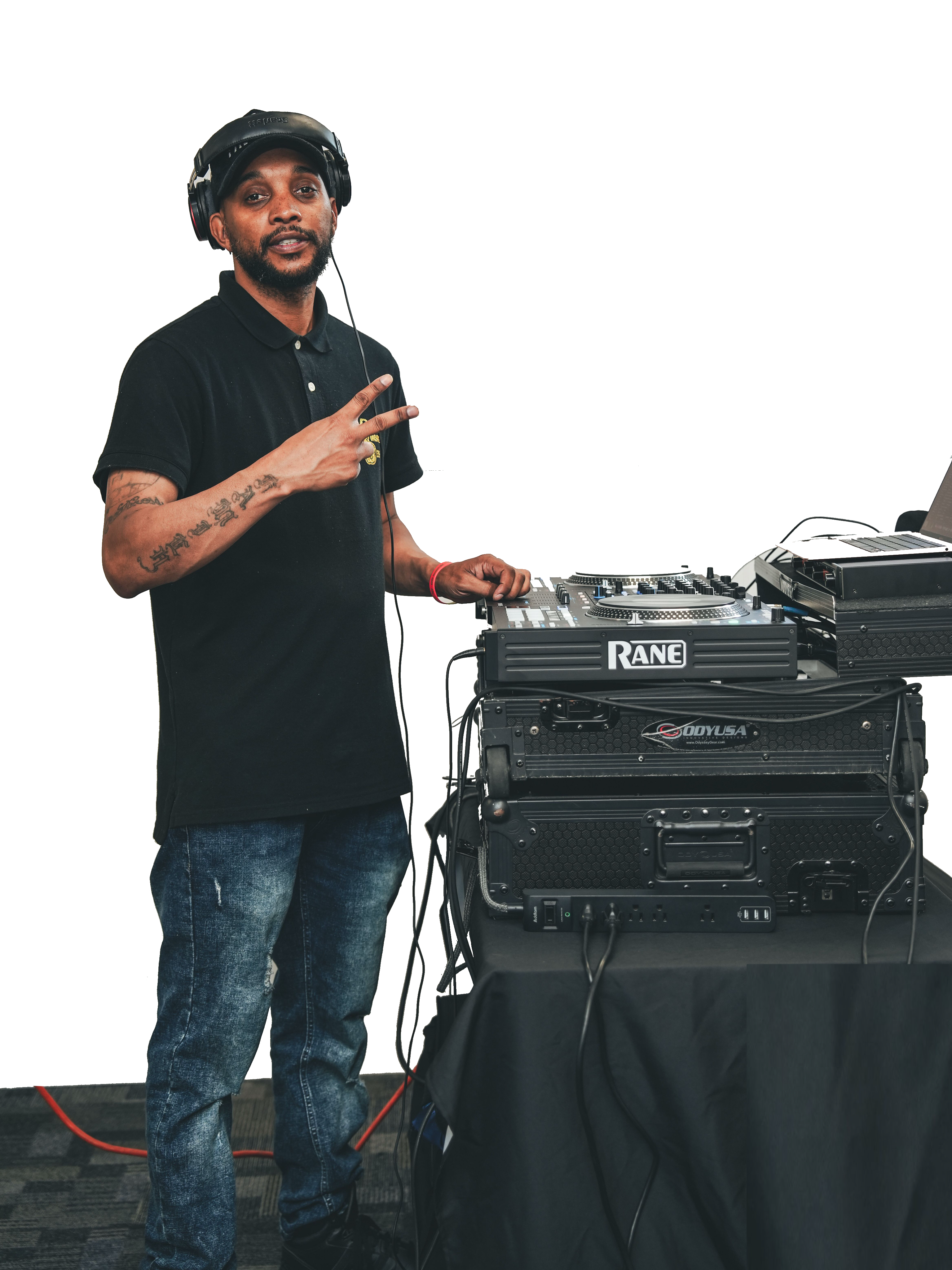 DJ BMore Ben performing at a vibrant party